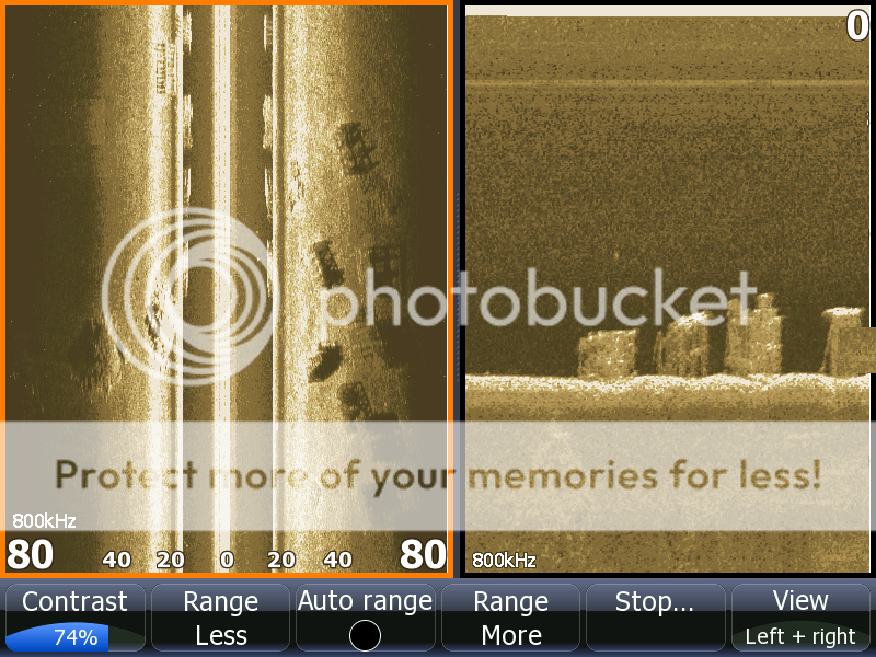 Fish Finder Side Scan Lowrance